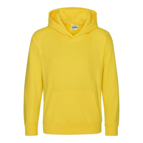 Awdis Just Hoods Kids Hoodie Sun Yellow